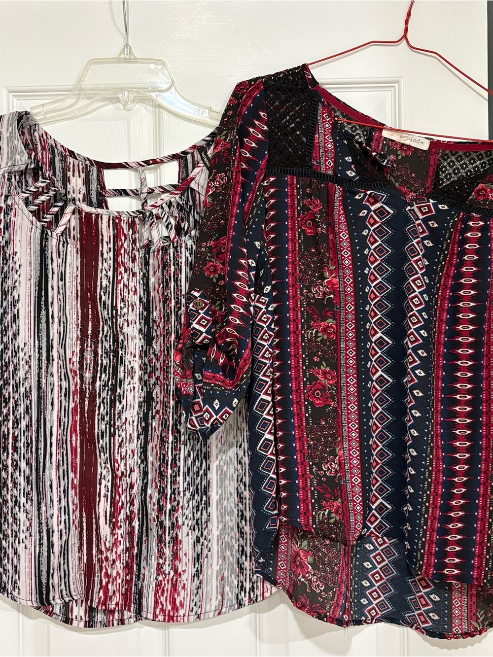 Boho Print Tops - package deal